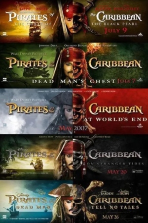 Download Pirates of the Caribbean 2003+2017 Hindi+English 5 Movies Collection BluRay 480p 720p 1080p Bollyflix